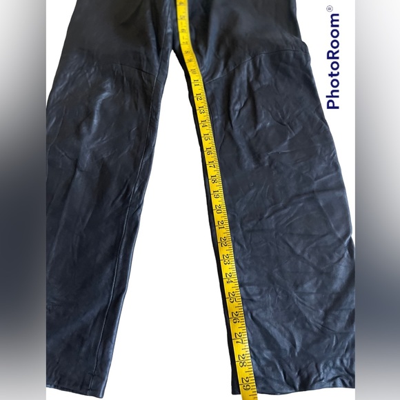 Michael Hoban high waisted leather pants - Picture 16 of 16